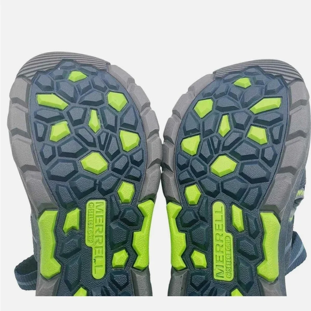 Merrell Select Grip Men's Sandals Size 7M  Gray Blue And Green MY53375 New